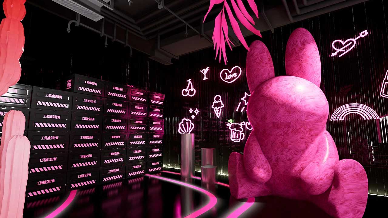 85平米鄭州直播間設(shè)計效果圖